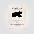 Limerick Ireland Print (The Treaty County) – Irish County Wall Art Poster
