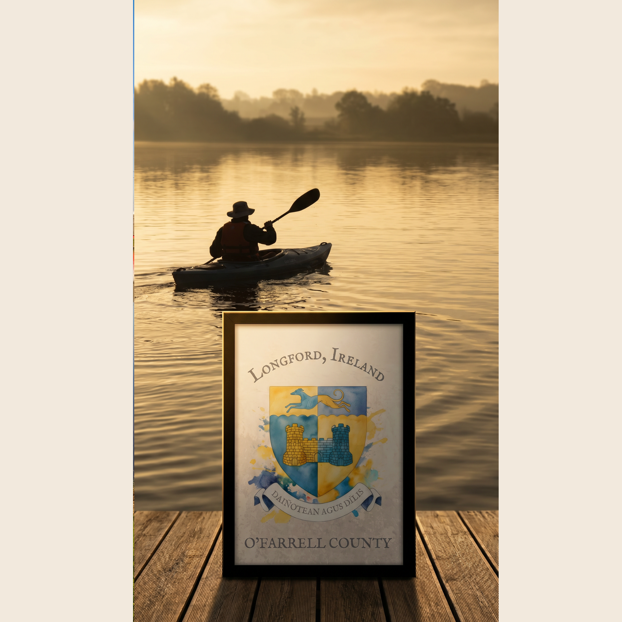 Longford Ireland County Crest