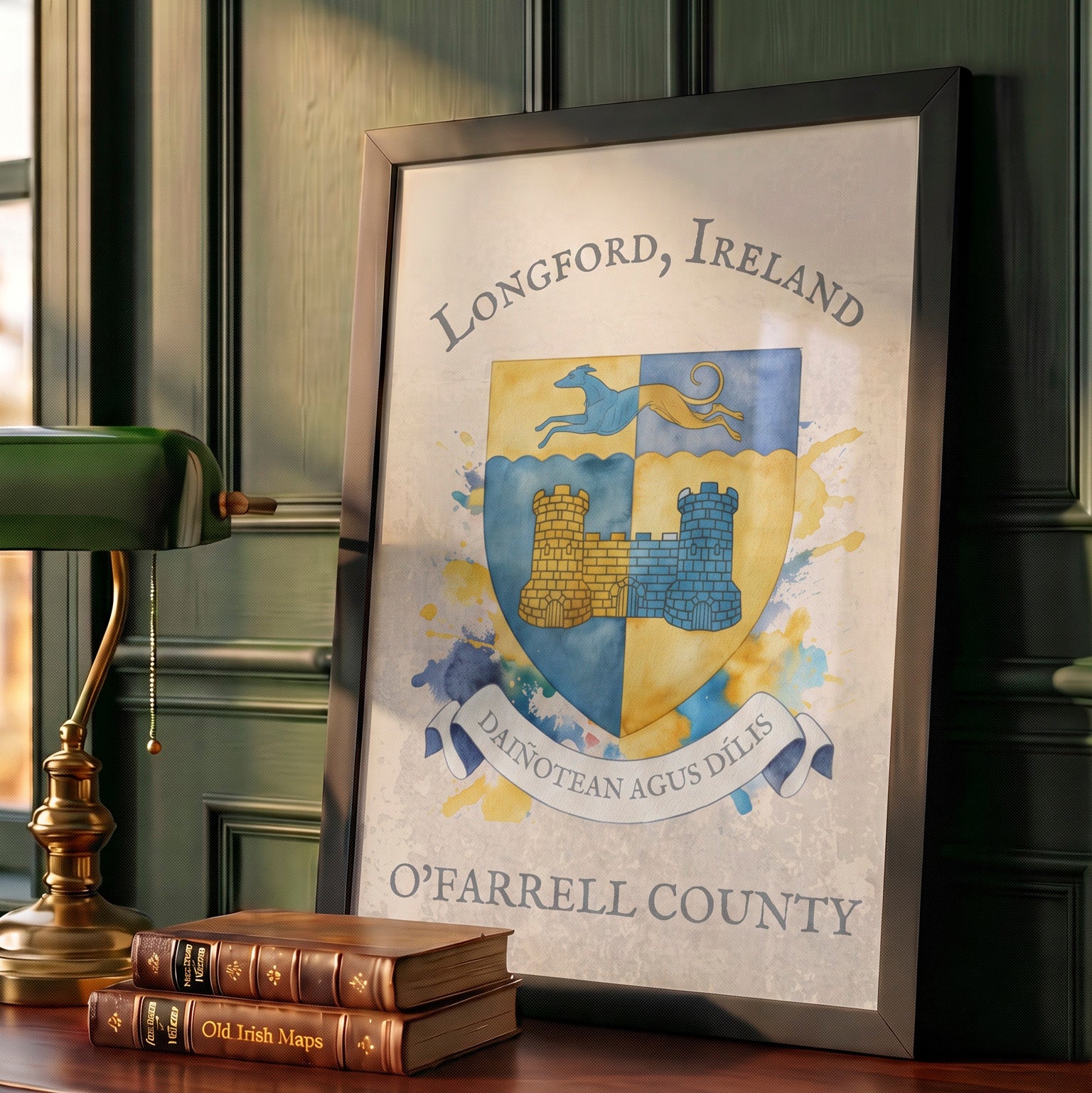 Longford Ireland County Crest