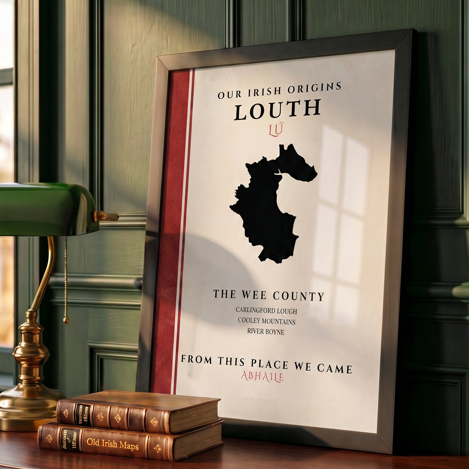 Louth County Colors Print (The Wee County)