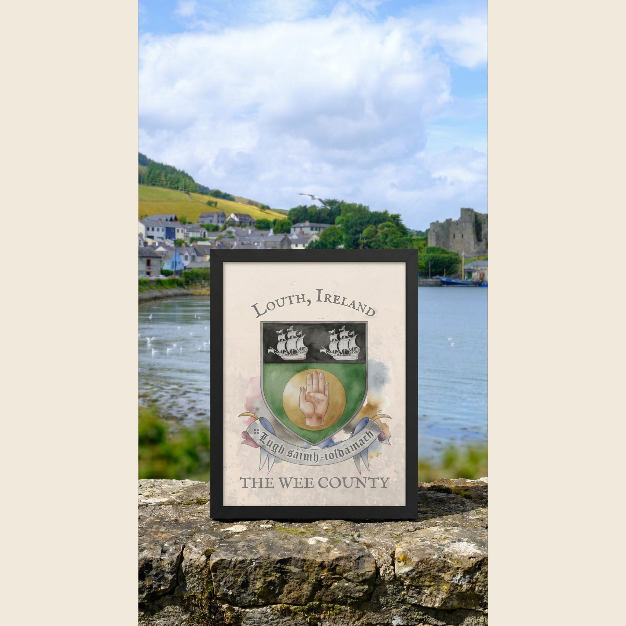 Louth Ireland County Crest Print