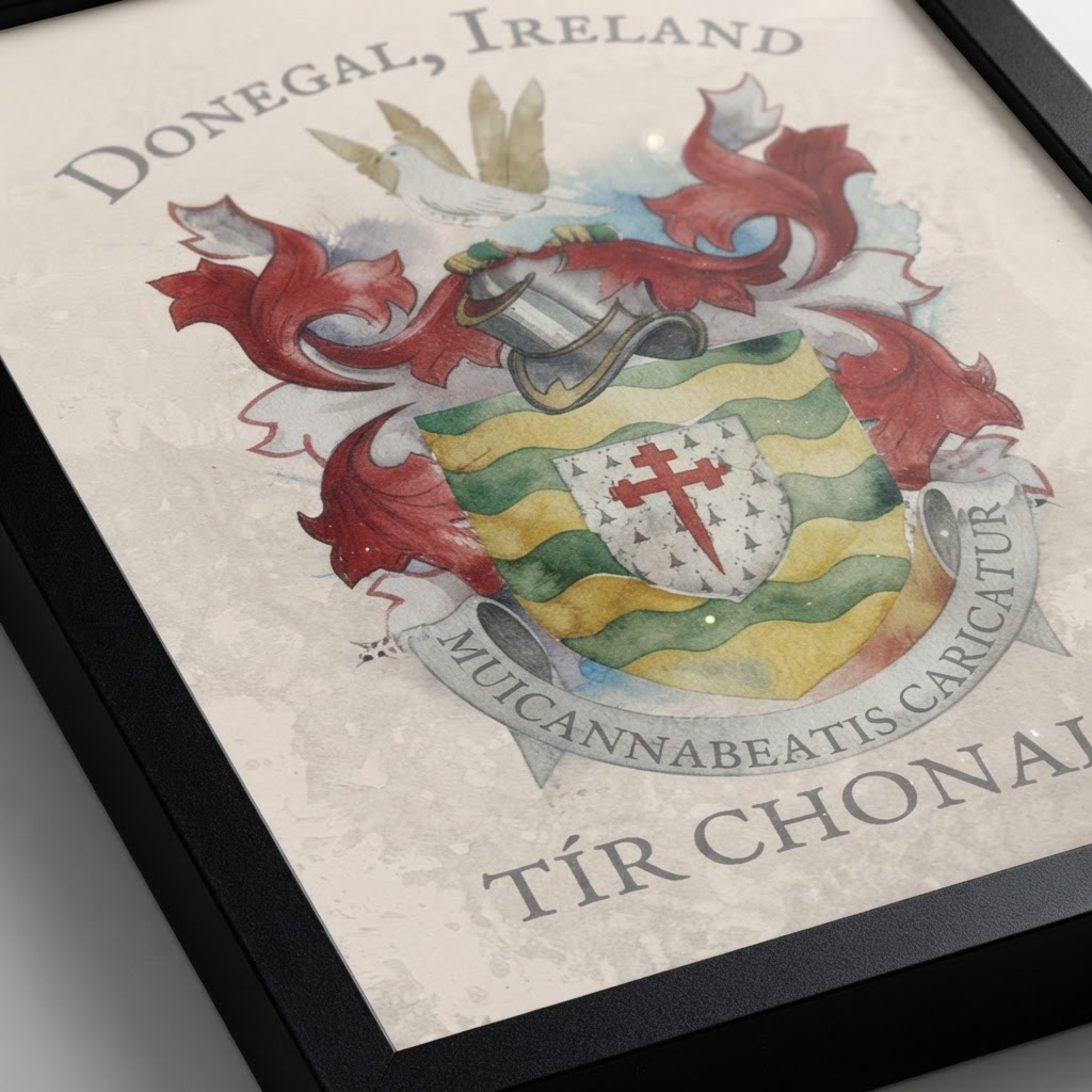 Donegal Ireland County Crest