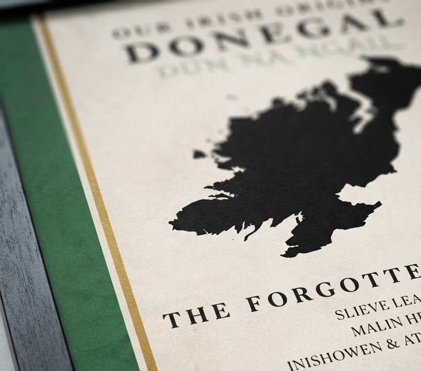 Donegal County Colors Print (The Forgotten County)
