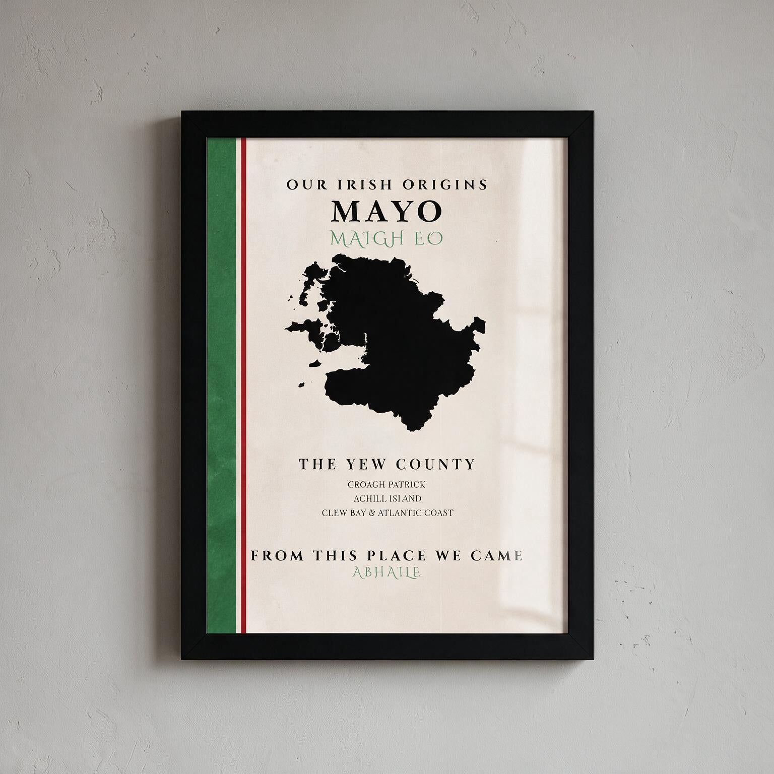 Mayo County Colors Print (The Yew County)