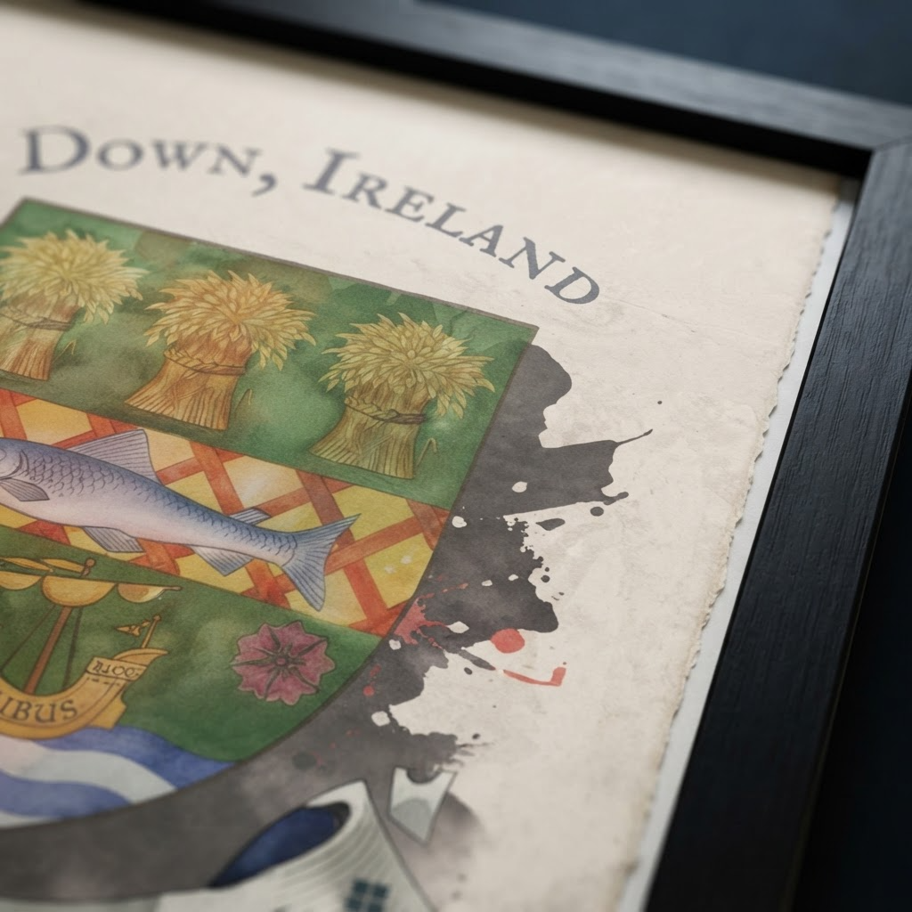 Down Ireland County Crest