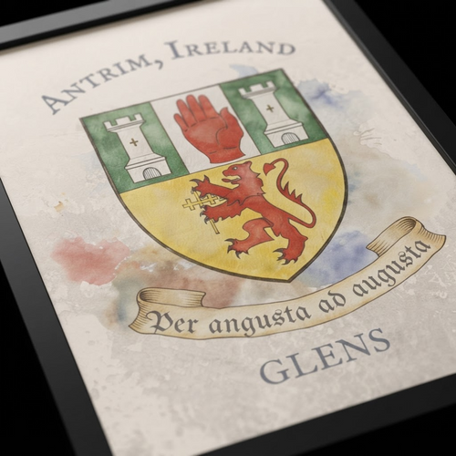Antrim Ireland County Crest