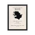 Mayo Ireland Print (The Yew County) – Irish County Wall Art Poster