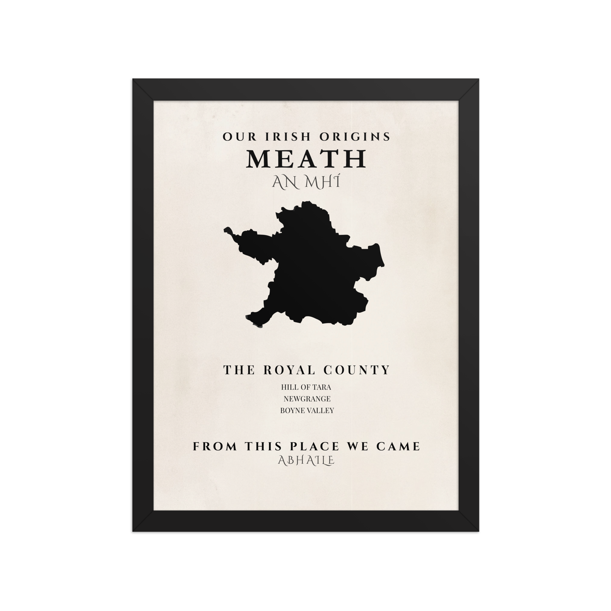 Meath Ireland Print (The Royal County) – Irish County Wall Art Poster