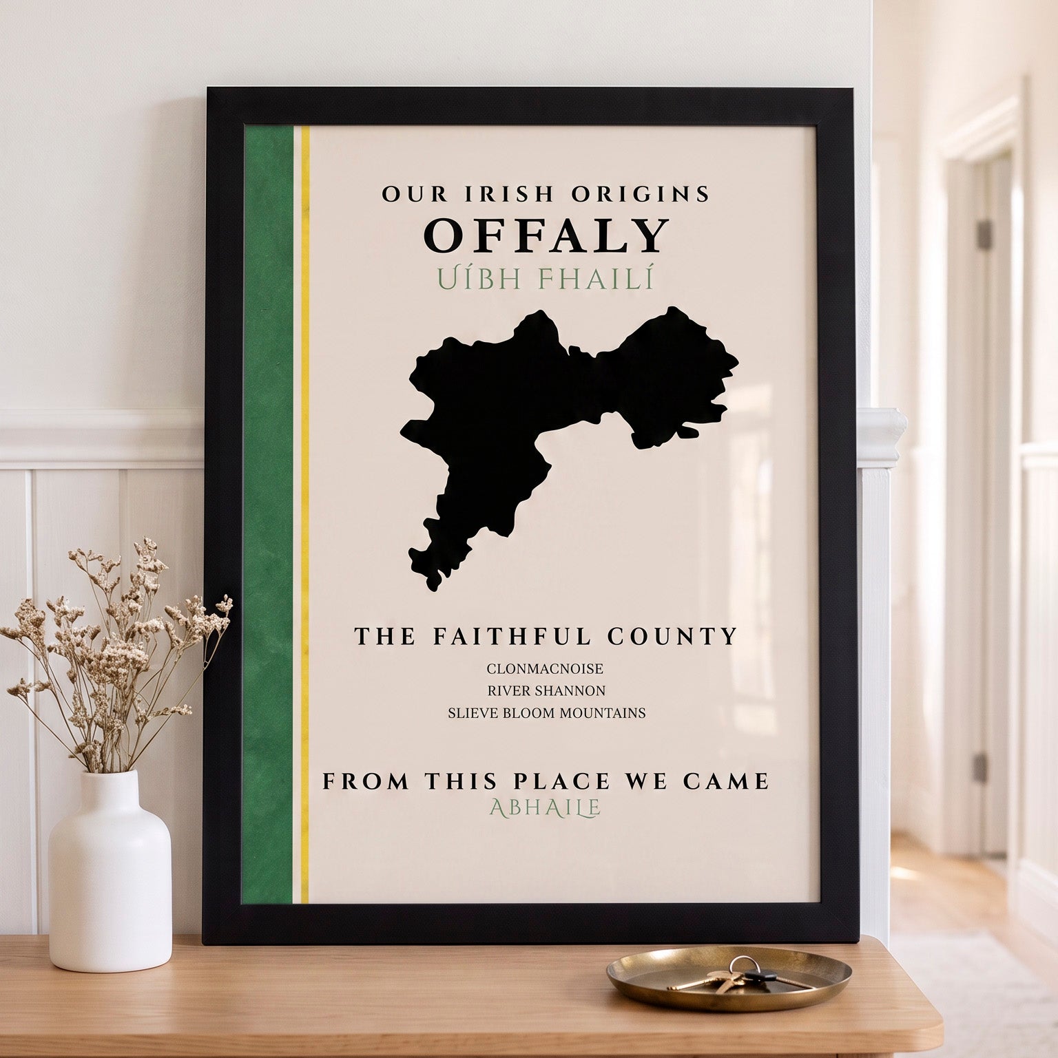 Offaly County Colors Print (The Faithful County)