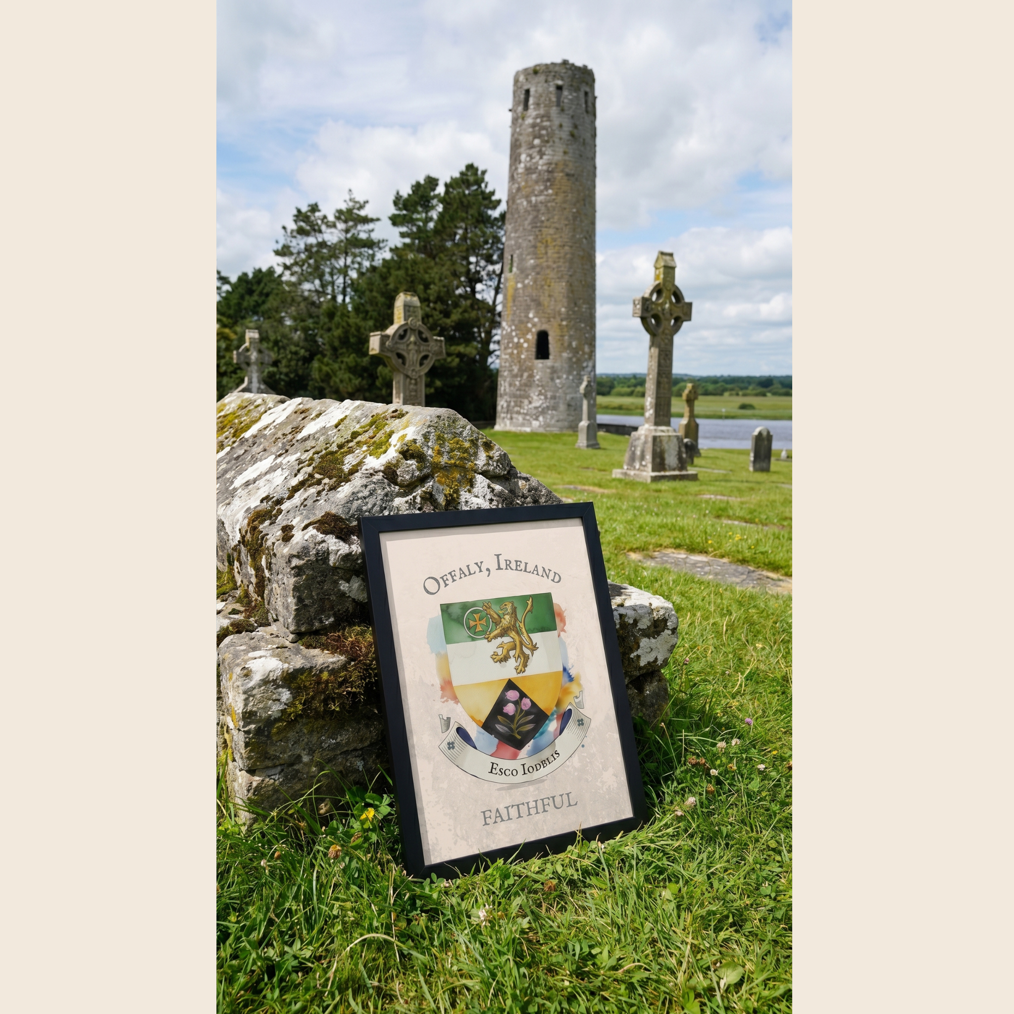 Offaly Ireland County Crest