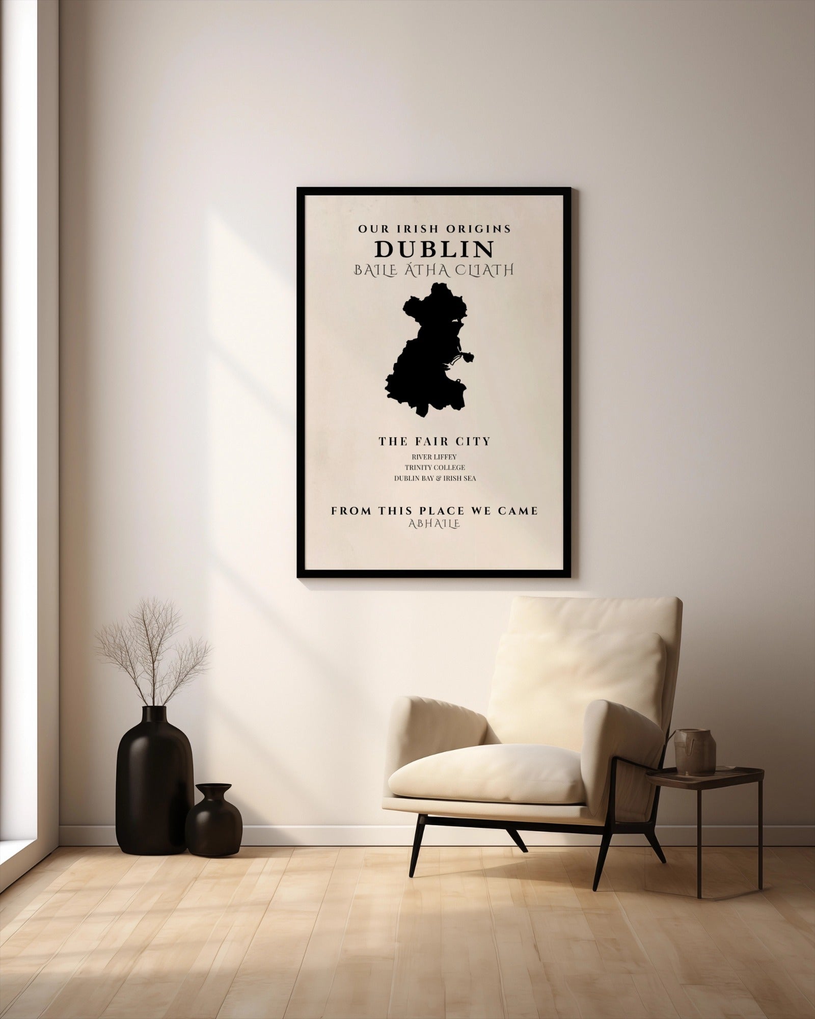 Dublin Origins Print (The Fair City) – Original