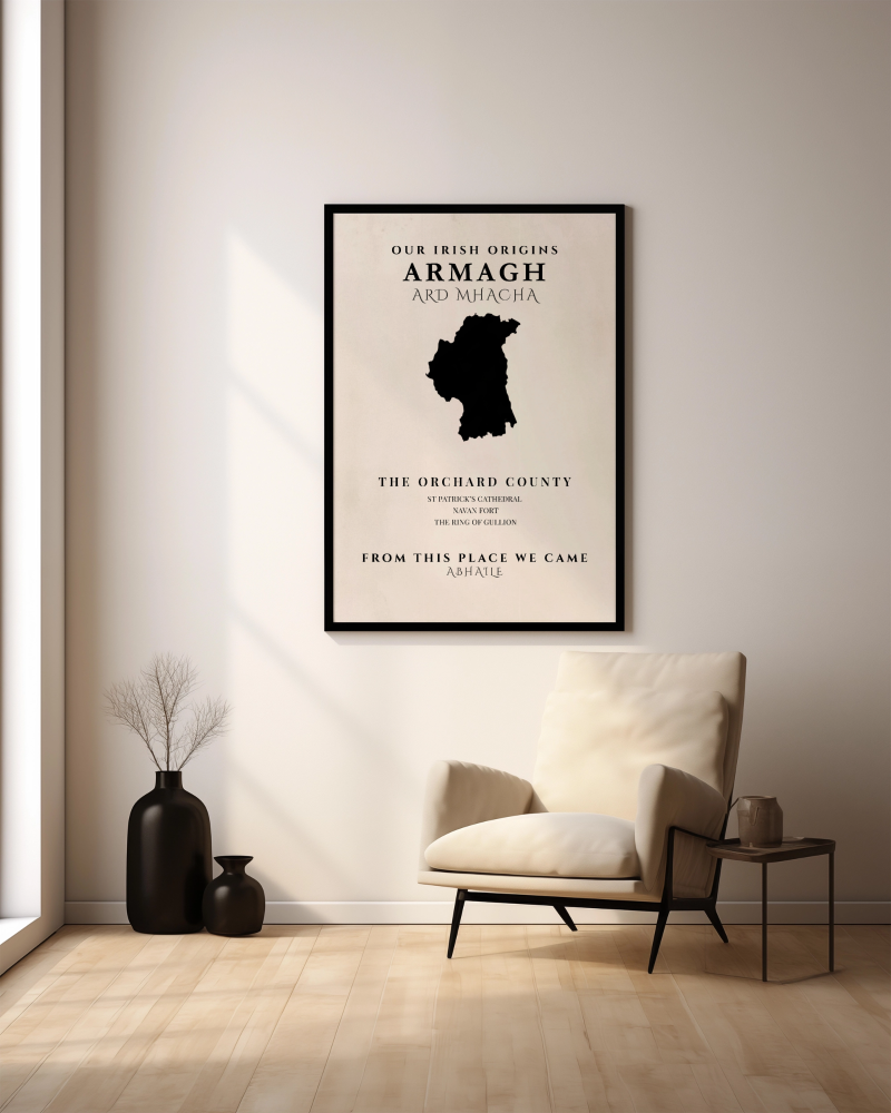 Armagh Origins Print (The Orchard County) –  Original