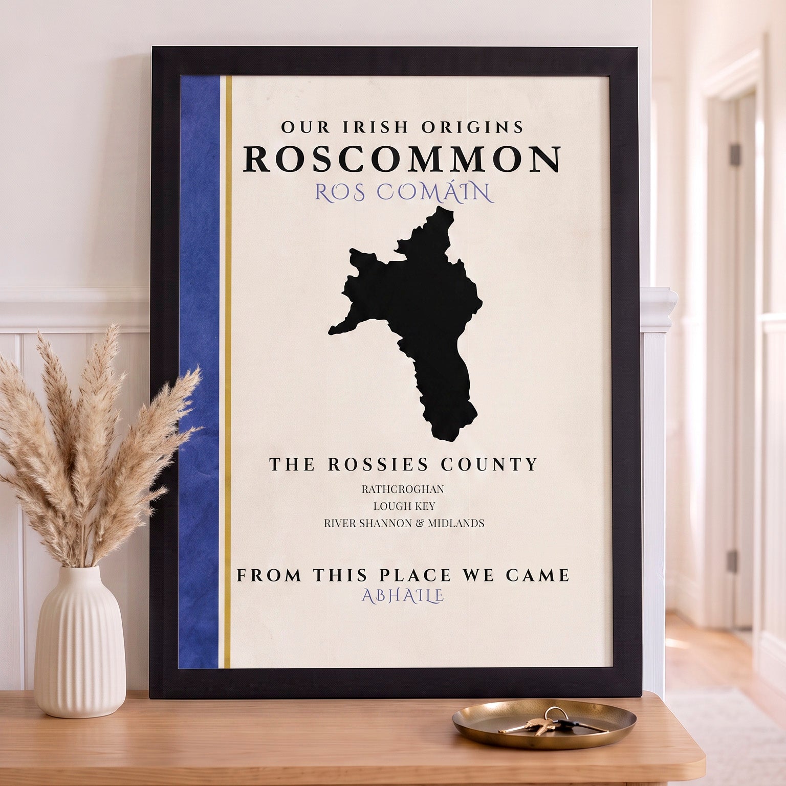 Roscommon County Colors Print (The Rossies)