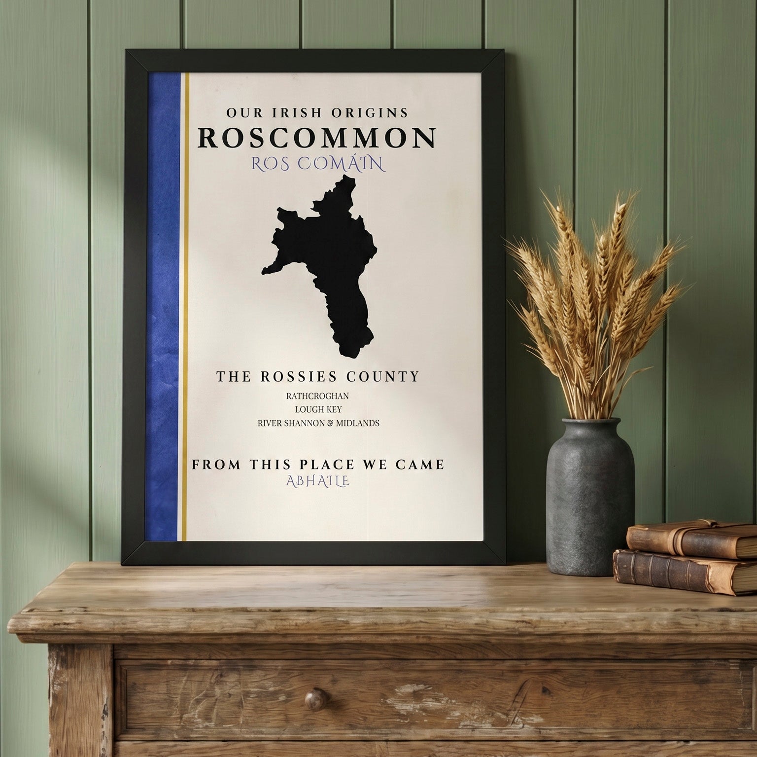 Roscommon County Colors Print (The Rossies)