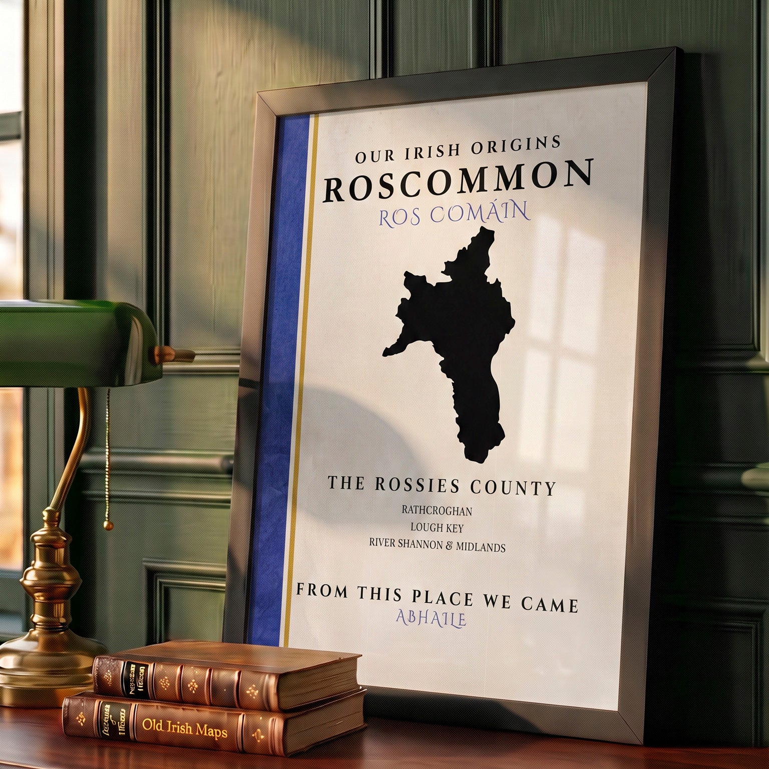 Roscommon County Colors Print (The Rossies)