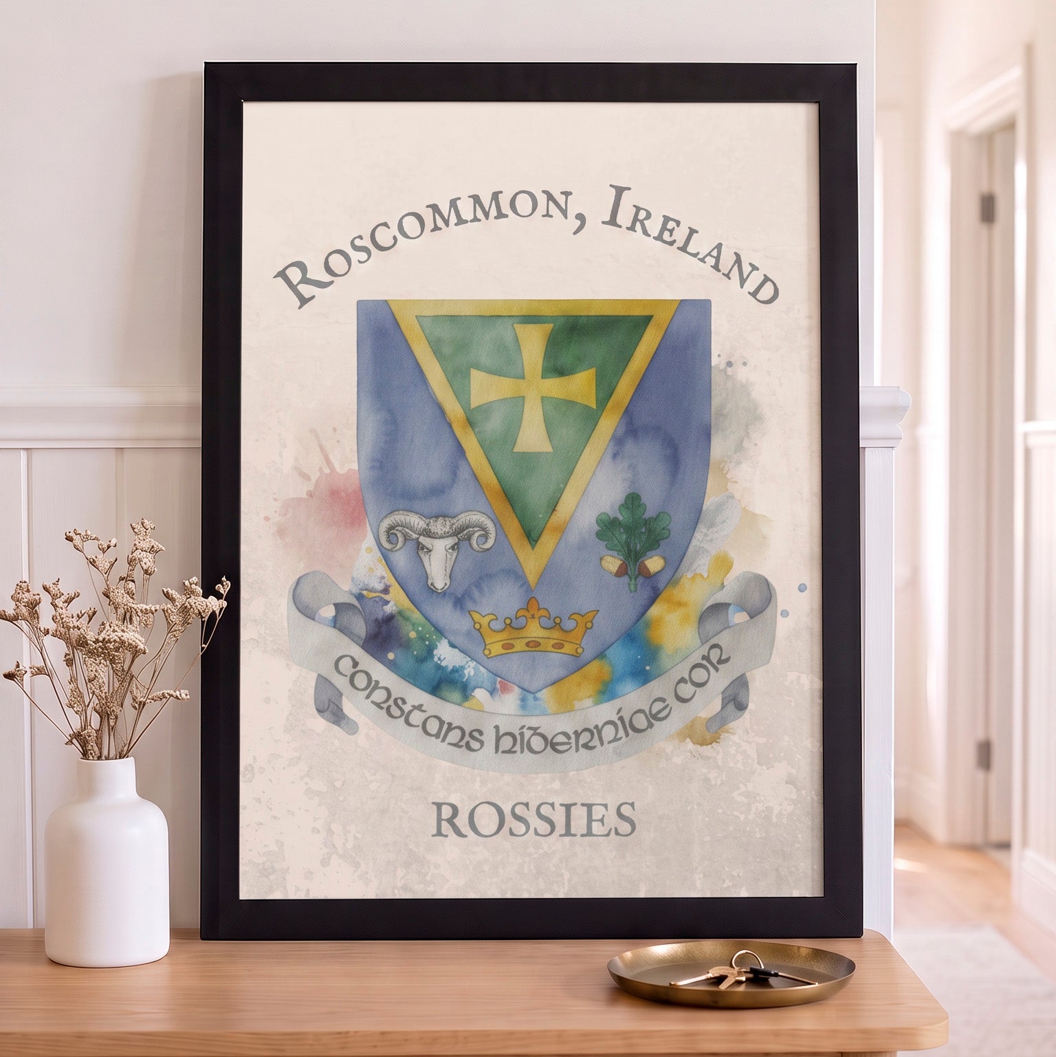 Roscommon Ireland County Crest