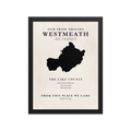 Westmeath Ireland Print (The Lake County) – Irish County Wall Art Poster