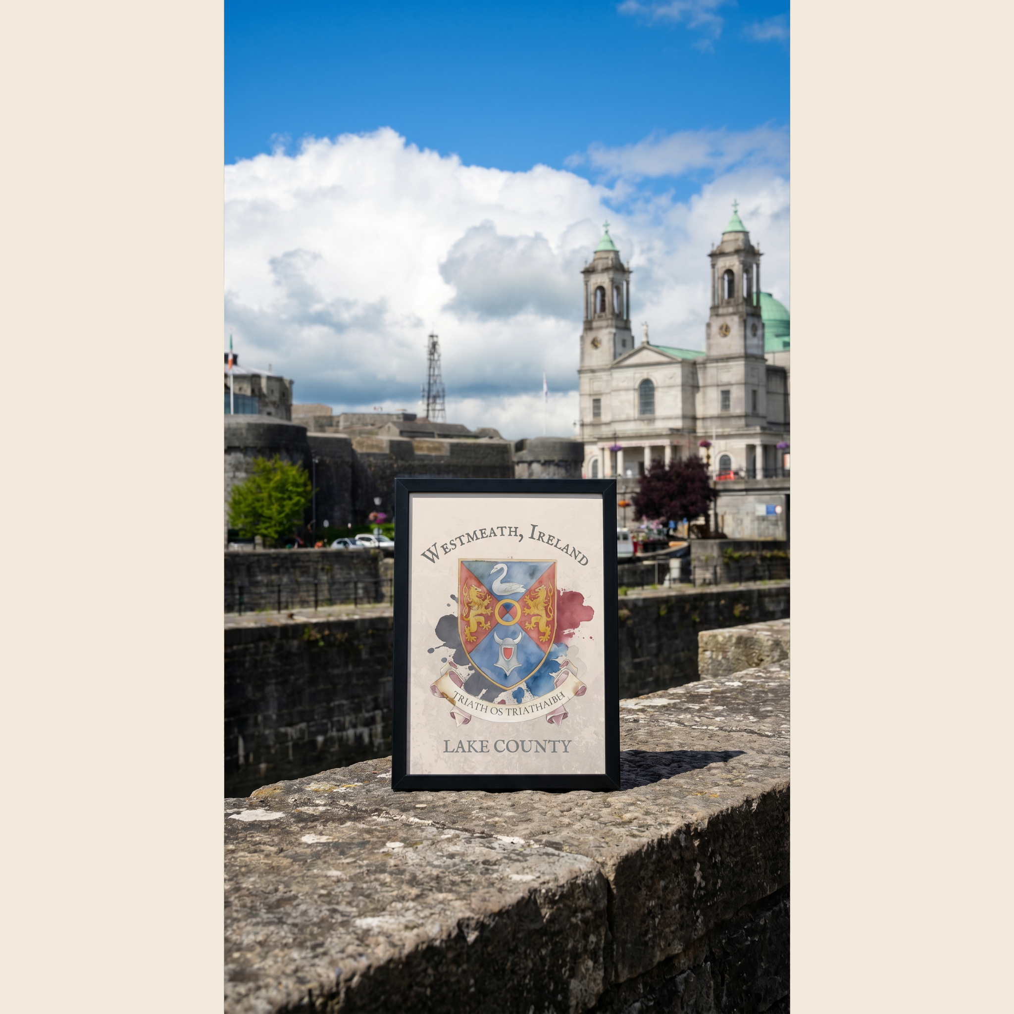 Westmeath Ireland County Crest