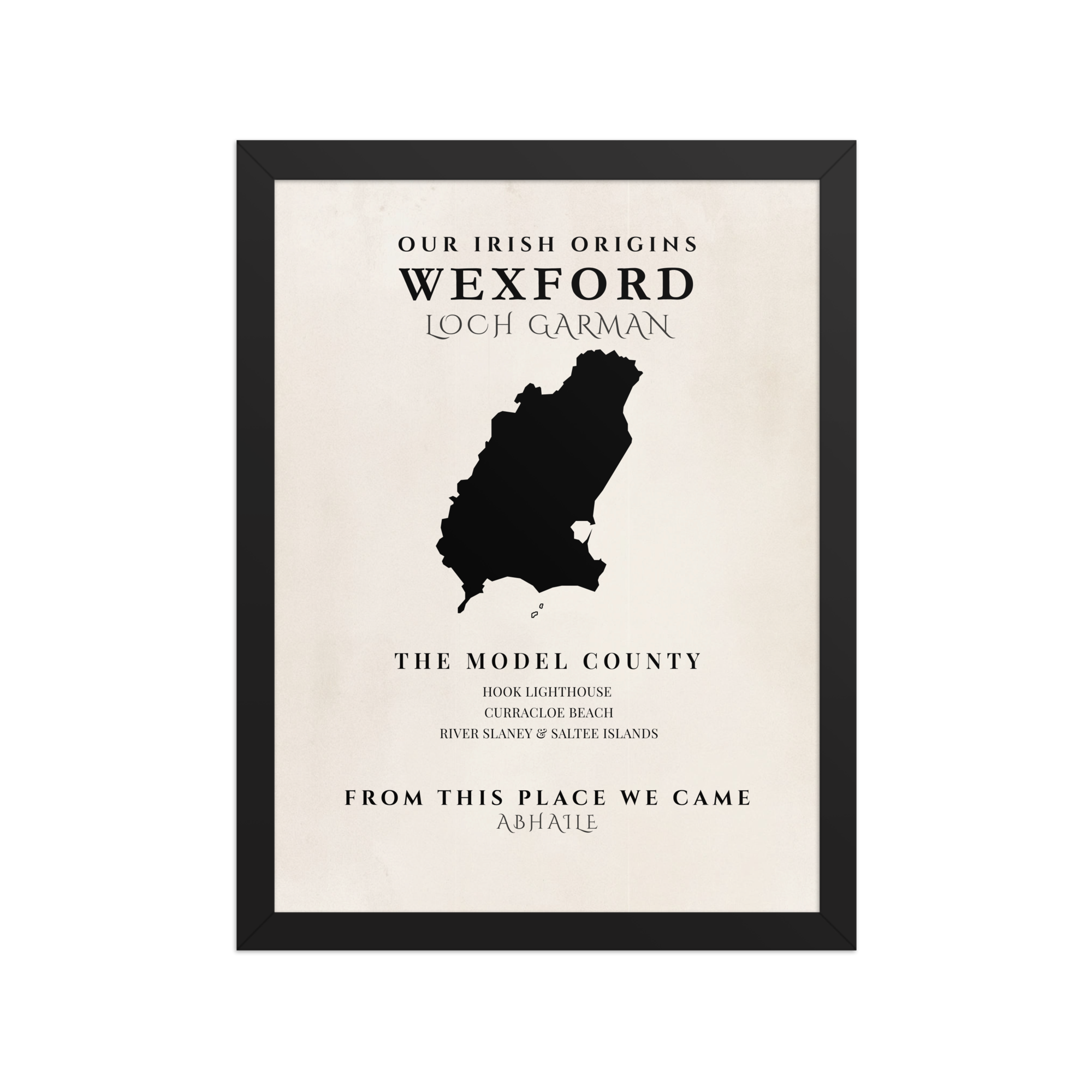 Wexford Origins Print (The Model County) Original