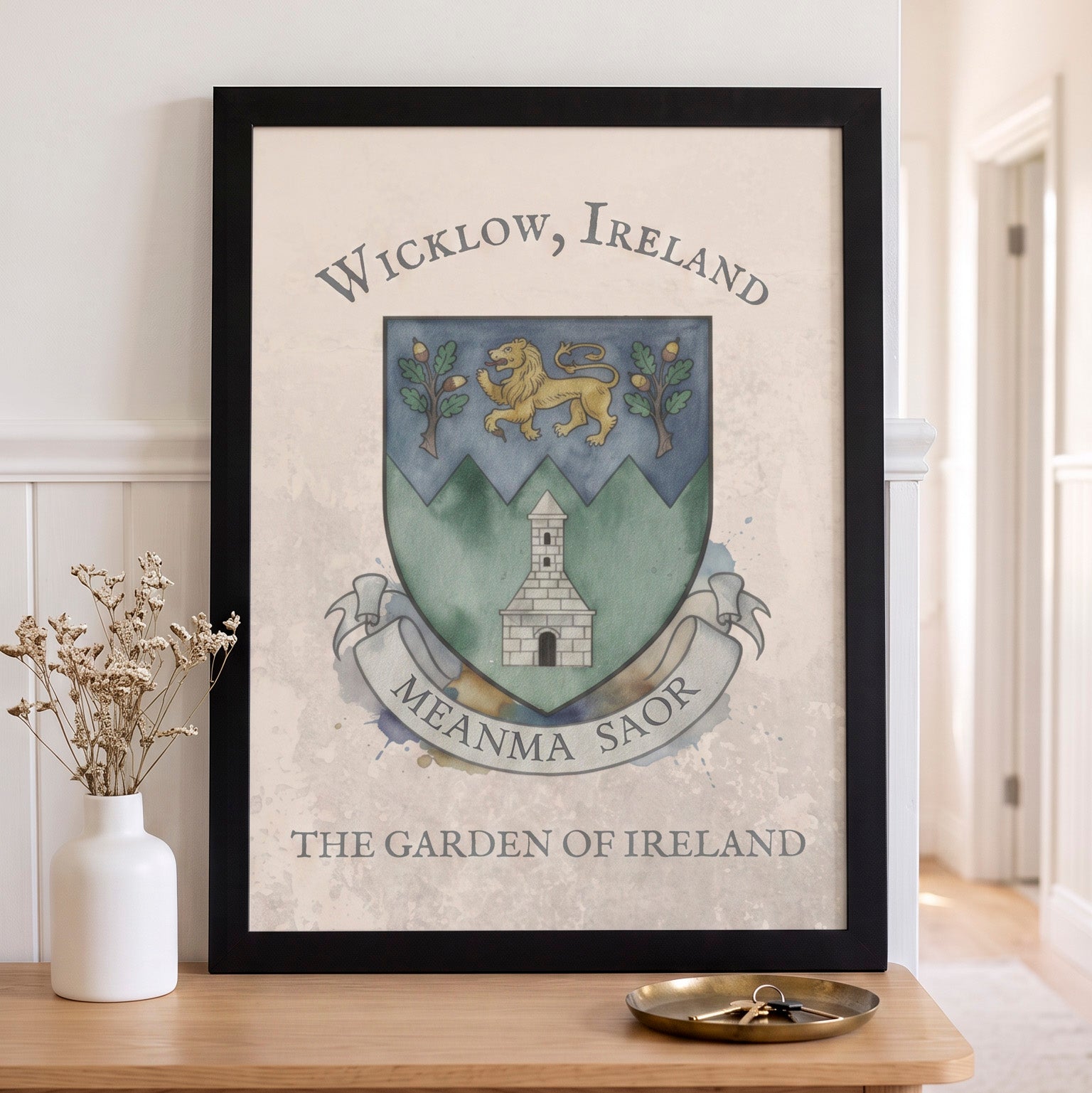 Wicklow Ireland County Crest