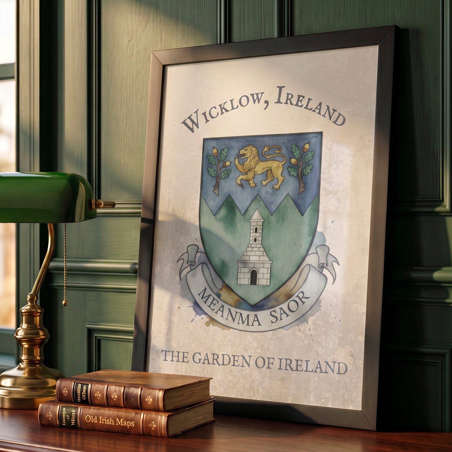Wicklow Ireland County Crest