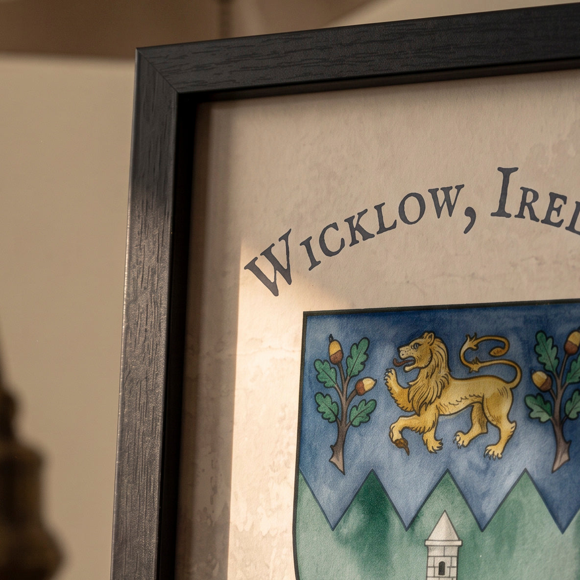 Wicklow Ireland County Crest